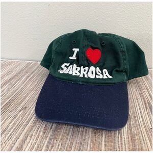 Green and Navy 'I Love Sabrosa' Cap